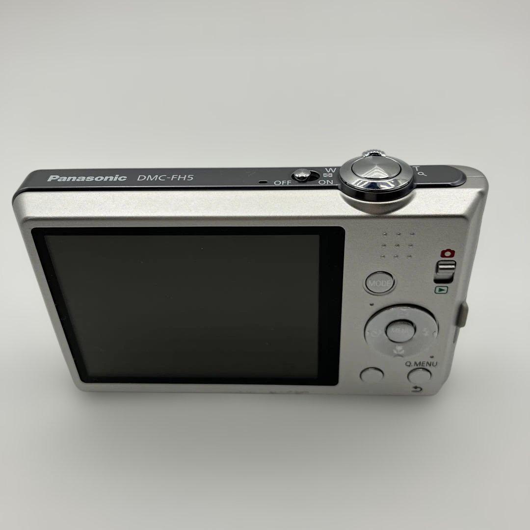 【完動品】美品　Panasonic LUMIX DMC-FH5 シルバー