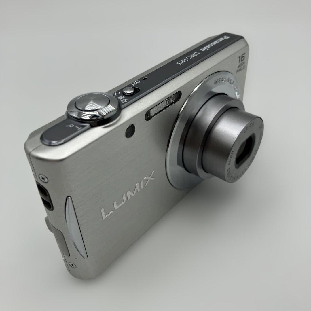 【完動品】美品　Panasonic LUMIX DMC-FH5 シルバー