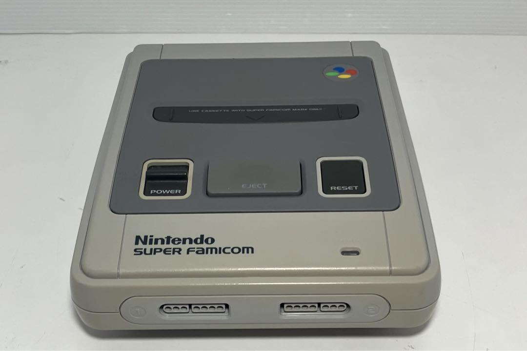 【動作確認済】SFC スーパーファミコン 本体 後期型 楽天市場】【動作確認済】1CHIP 02 任天堂 スーパーファミコン