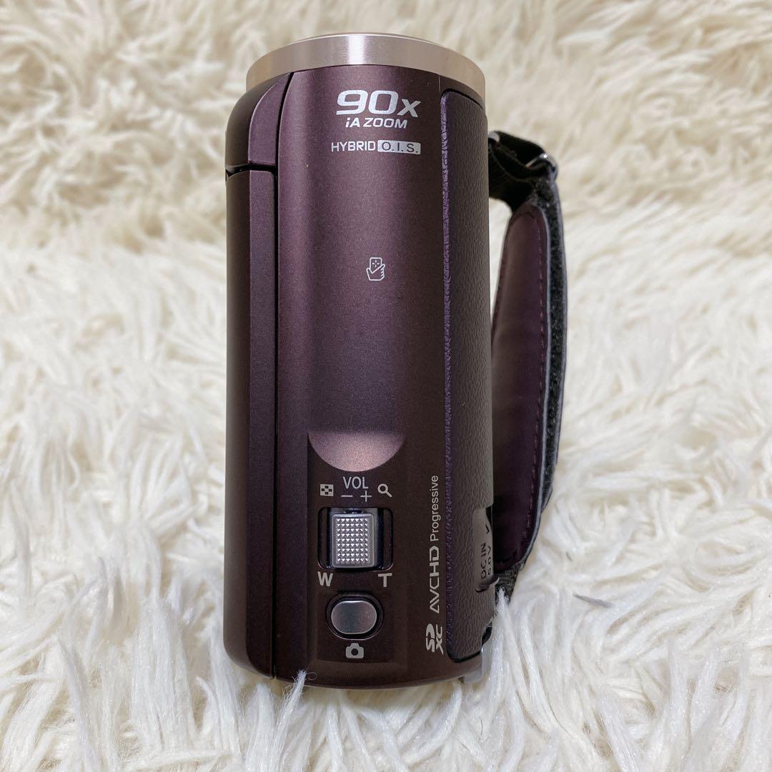 極美品】 Panasonic HC-V550M ブラウン デジタルハイビジョン 極美品】 Panasonic HC-V550M ブラウン デジタルハイビジョン