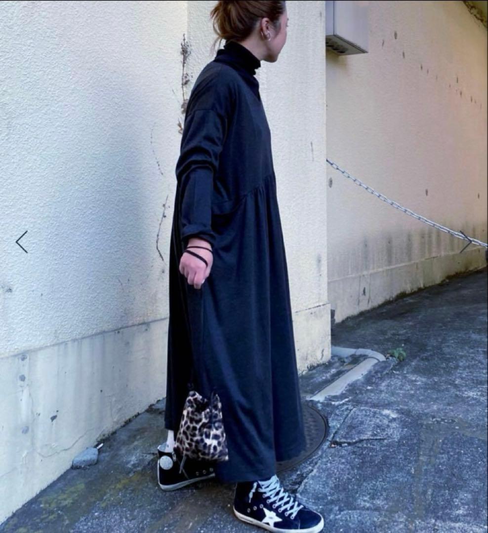 ジャーナルスタンダードラックス ウールスムースボルワンピース ジャーナルスタンダードラックス ウールスムースボルワンピース