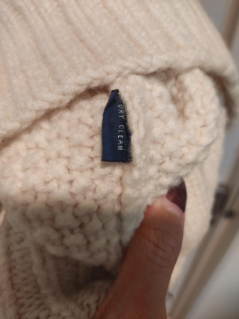 polo ralph lauren 手編みニットセーター Lsize