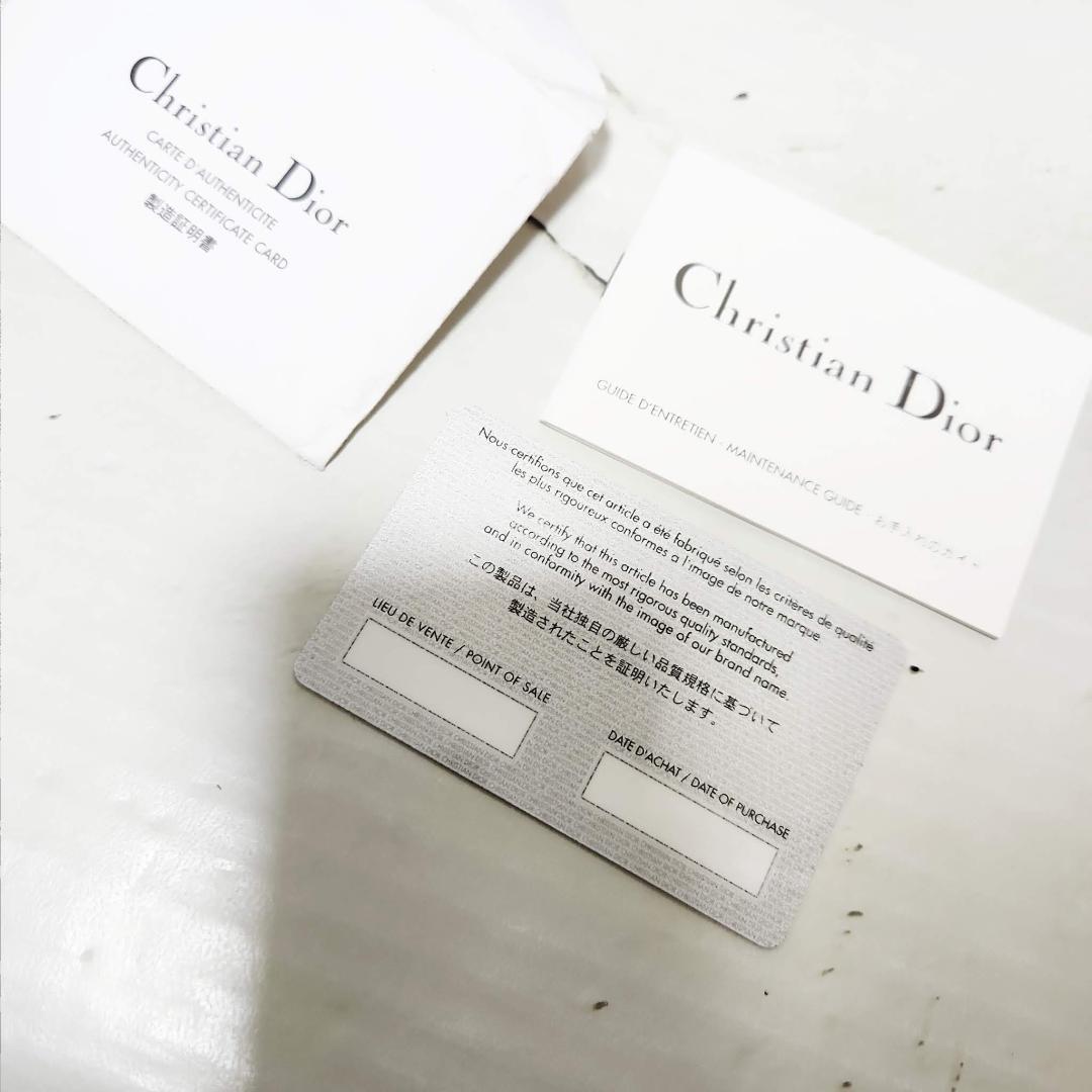 ★OLD DIOR【ディオール】マリスパール ナイロン バッグ アンバー 良品