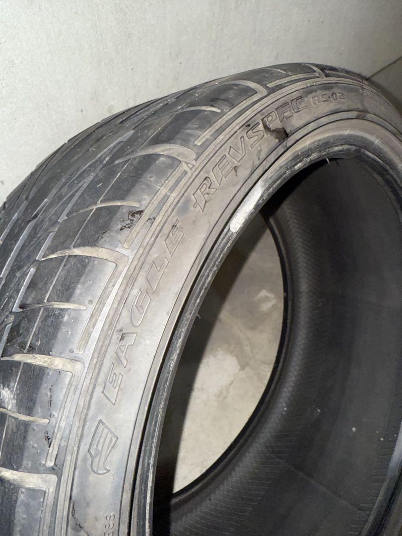 Goodyear REVSPEC RS-02 255/35R18 90W 2本
