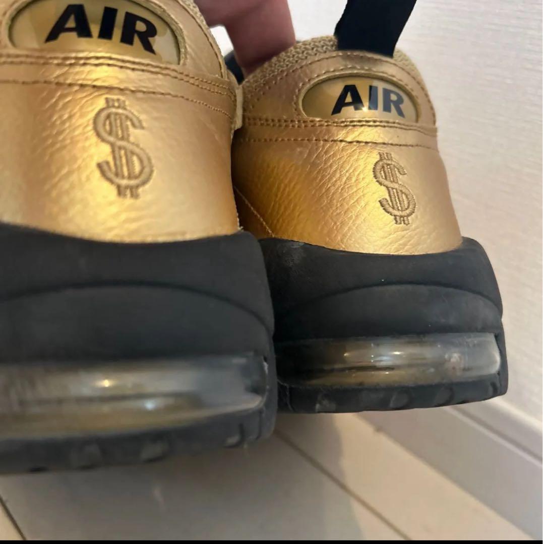 AIR MONEY ゴールド シューズ NIKE AIR MONEY ゴールドスニーカー