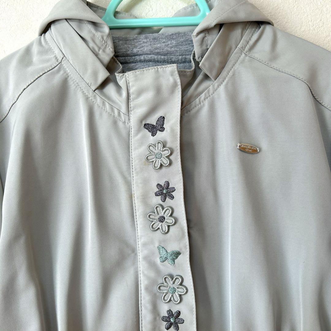 アナスイミニ 花と蝶刺繍 マウンテンパーカー - メルカリ