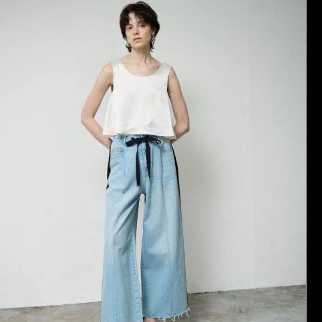24SS デニムワイドイージーパンツ　Grace Class サイズ38