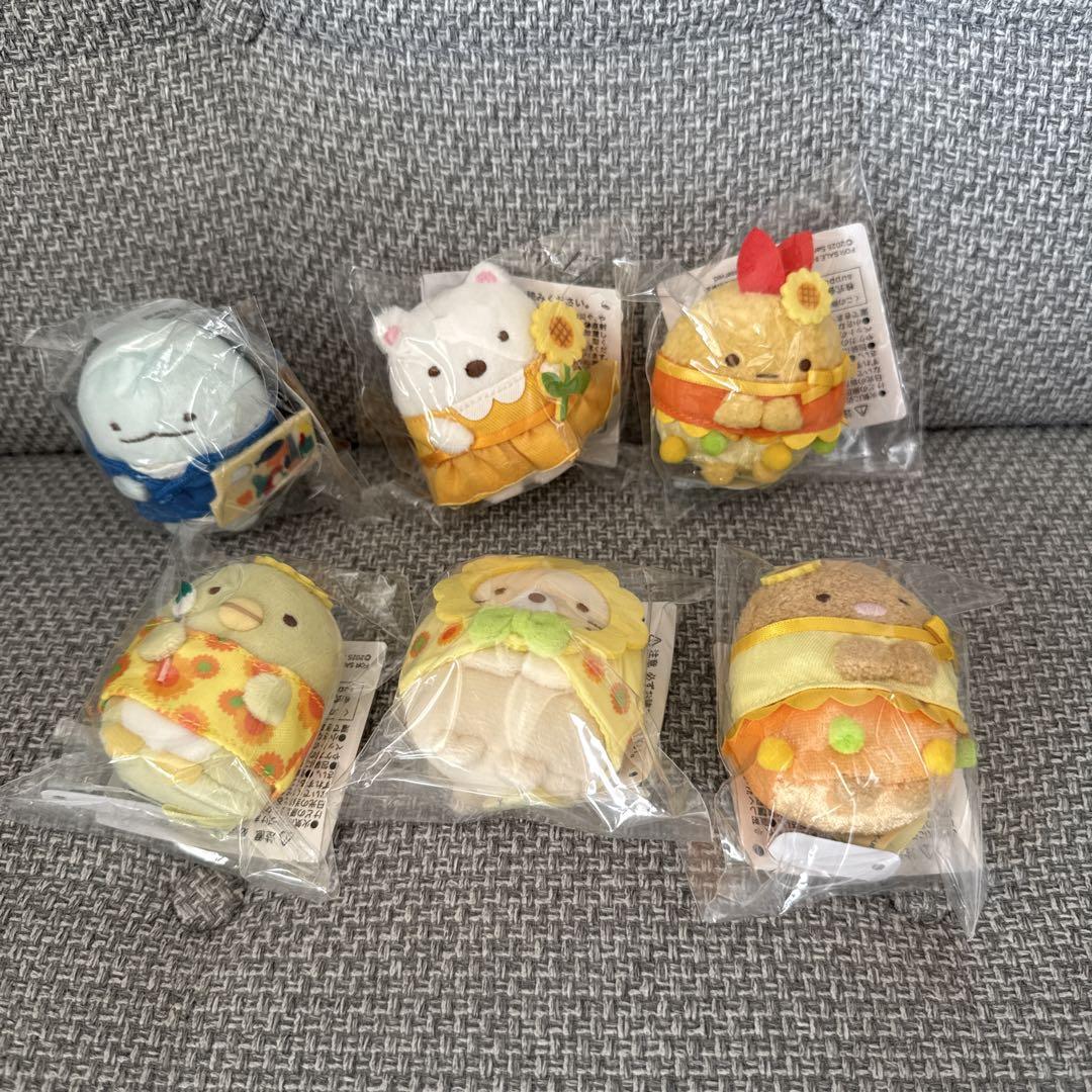 ゴッホ展　限定　すみっコぐらし　てのりぬいぐるみ　6点セット