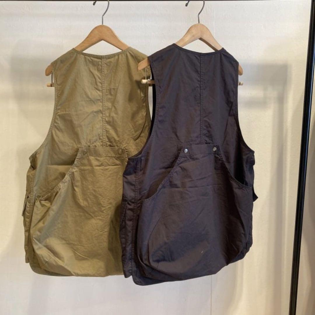 完売！人気BEAMS BOY /コットン ウェザー クロス ハンティング ベスト