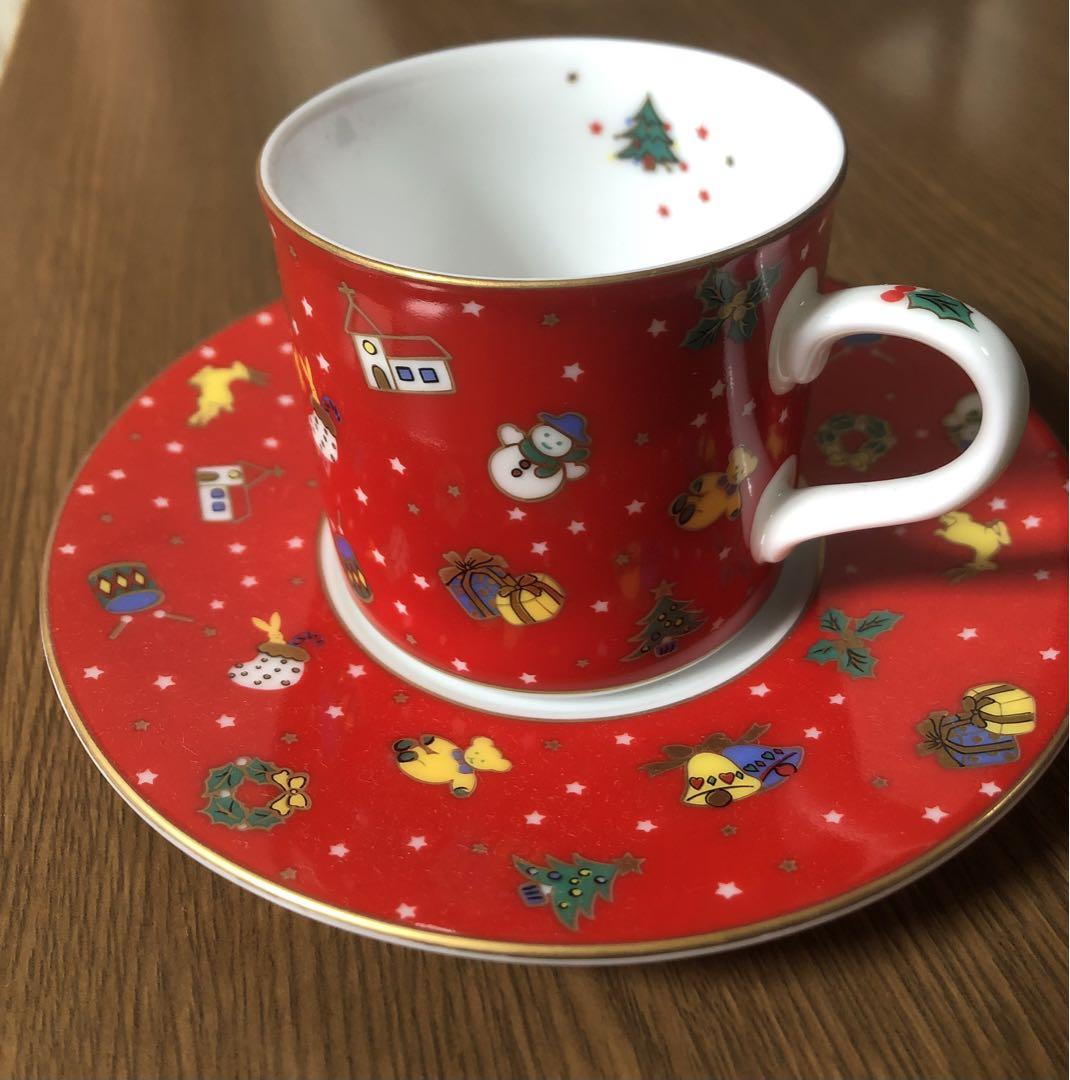 大幅値下げ中UTSUWAKAN クリスマス 赤 カップ・ソーサー