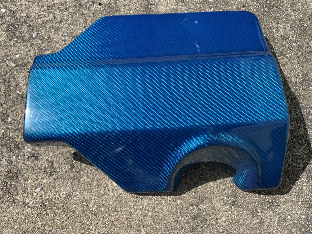 S660 エンジンカバー・インタークーラーカバーセット　ブルーカーボン
