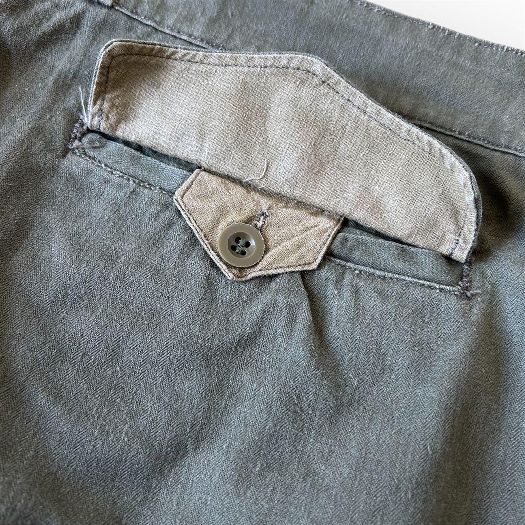 60’s French army M-47 後期 HBTフィールドパンツ 25