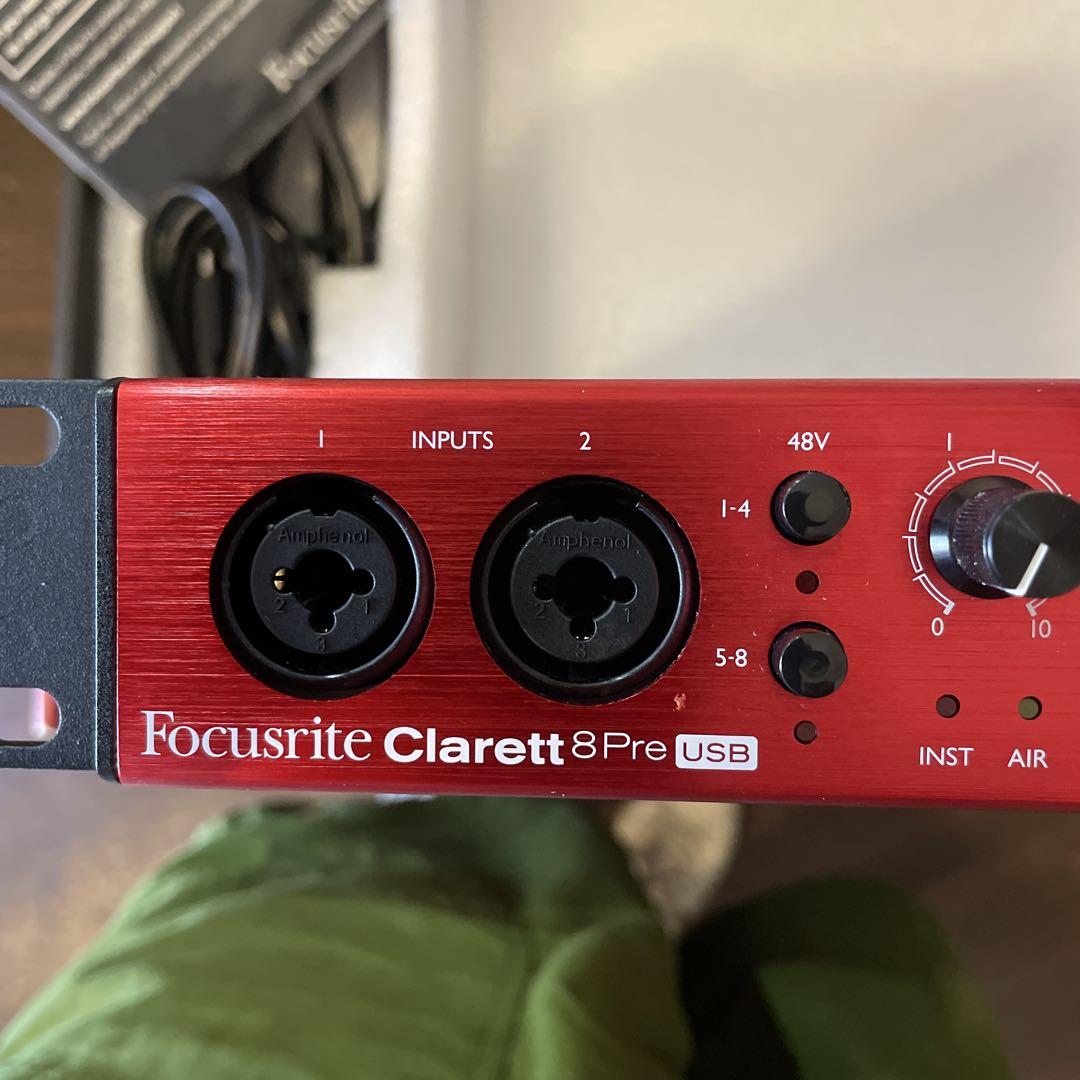 DTM・DAW Clarett 8Pre USB