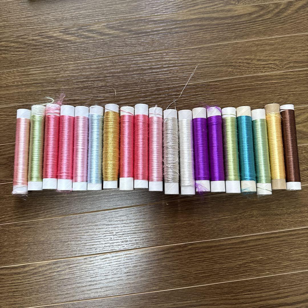 日本刺繍糸 19本セット