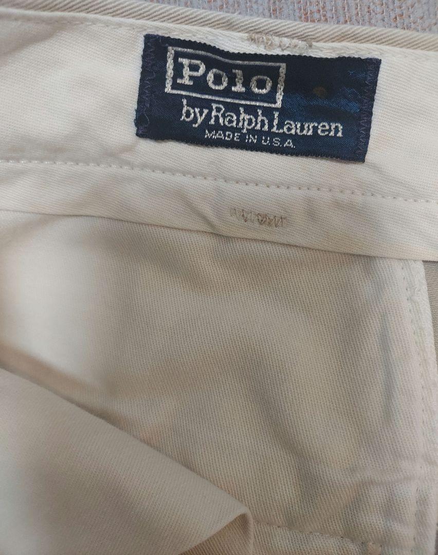 Polo Ralph Lauren ポロチノショートパンツ USA製 90S