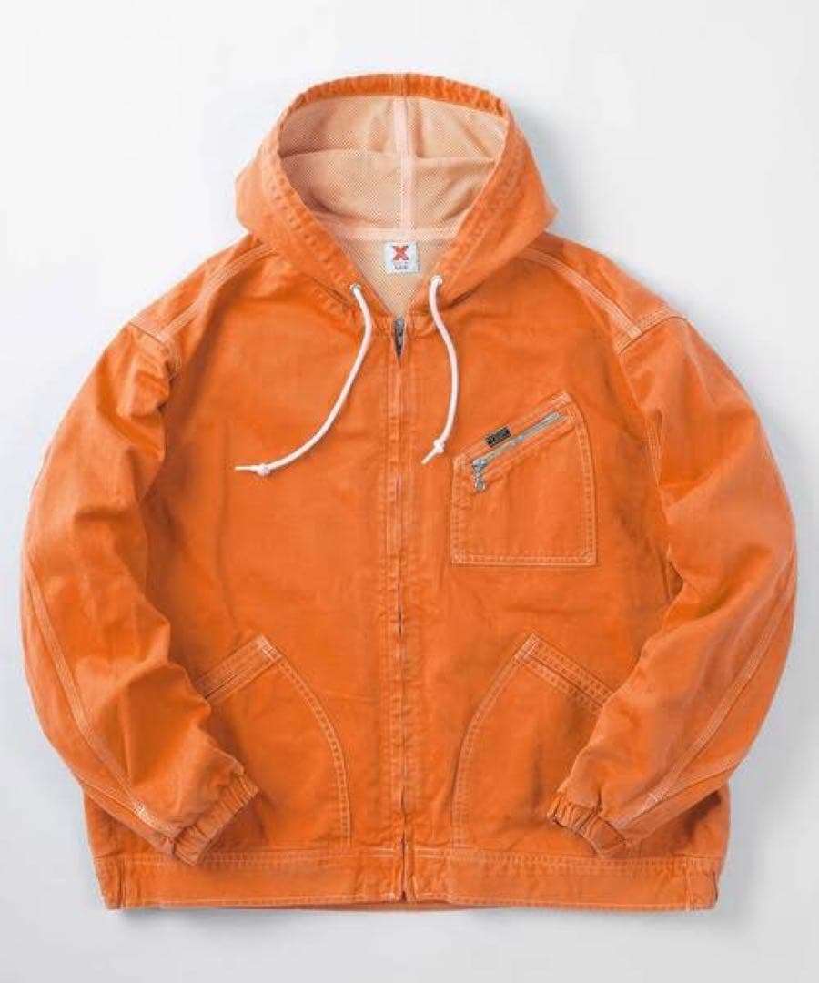 【Lee/リー】X-LINE ジップアップ フードジャケット