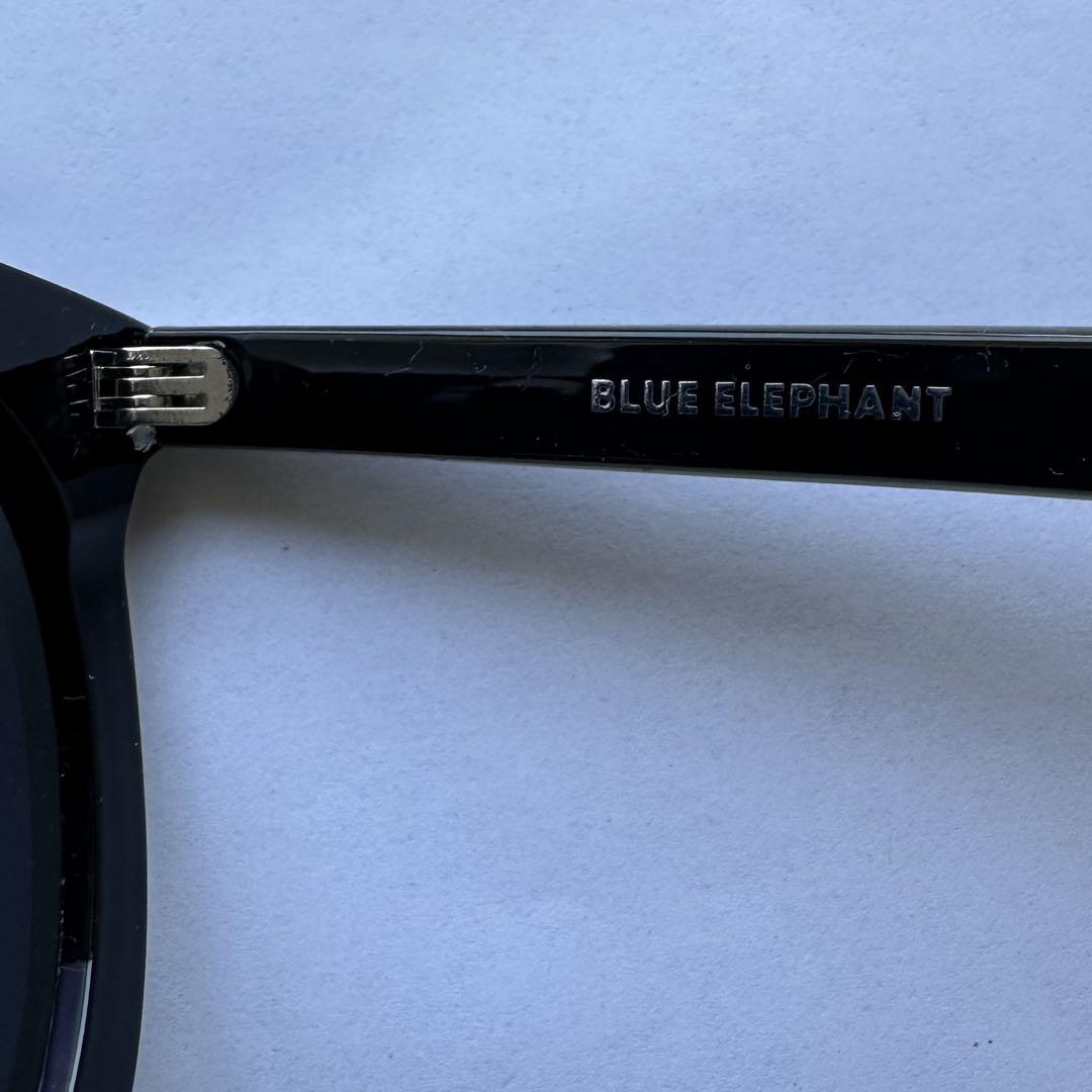 【美品】BLUE ELEPHANT サングラス HAN ブラック