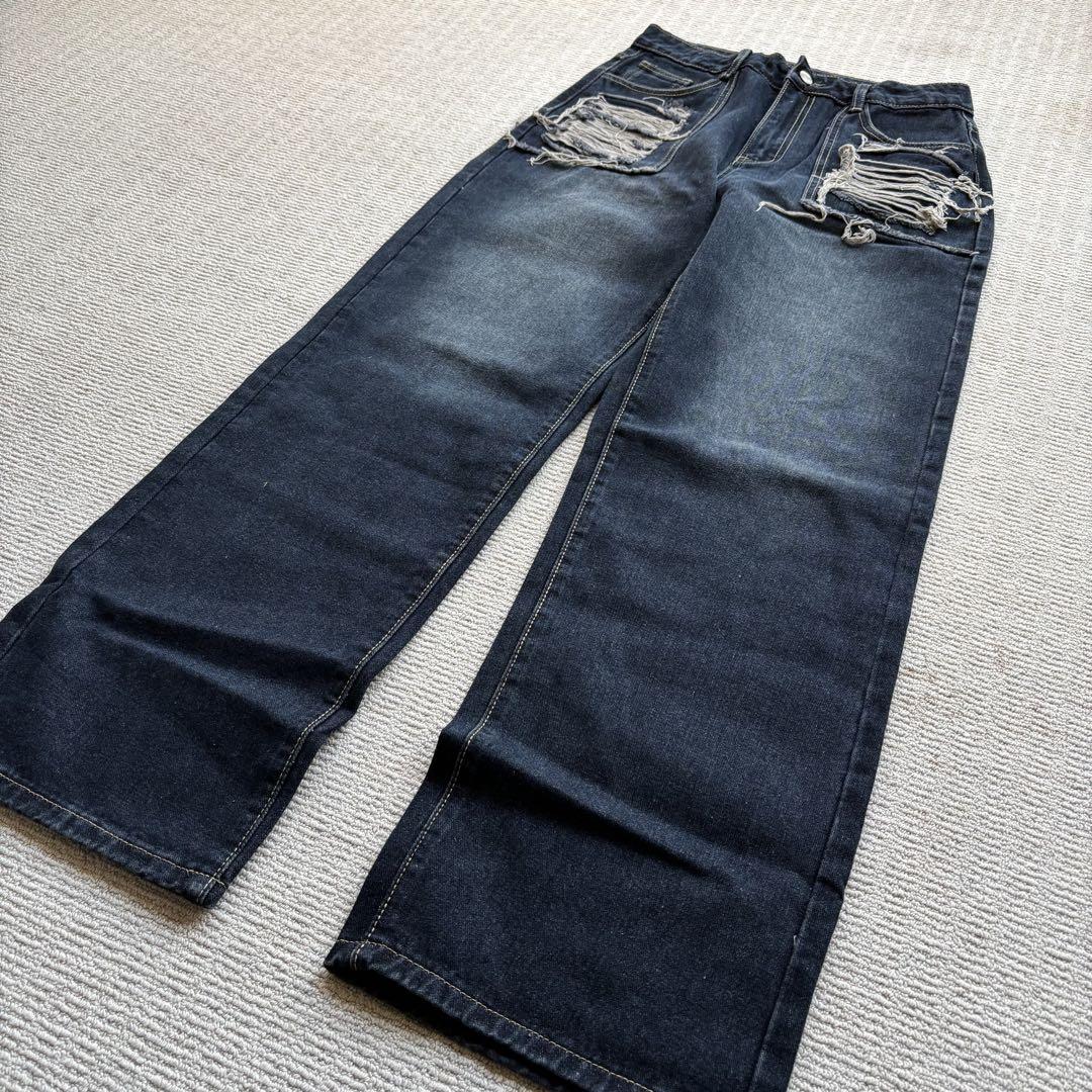 archive wide denim grunge buggy denimy2k
