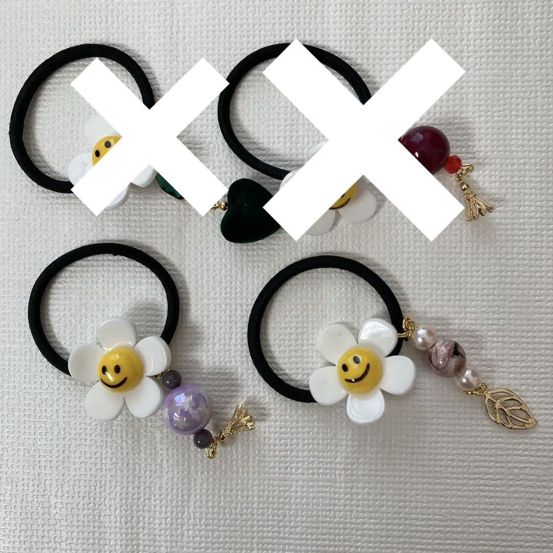 ハンドメイド　ヘアゴム