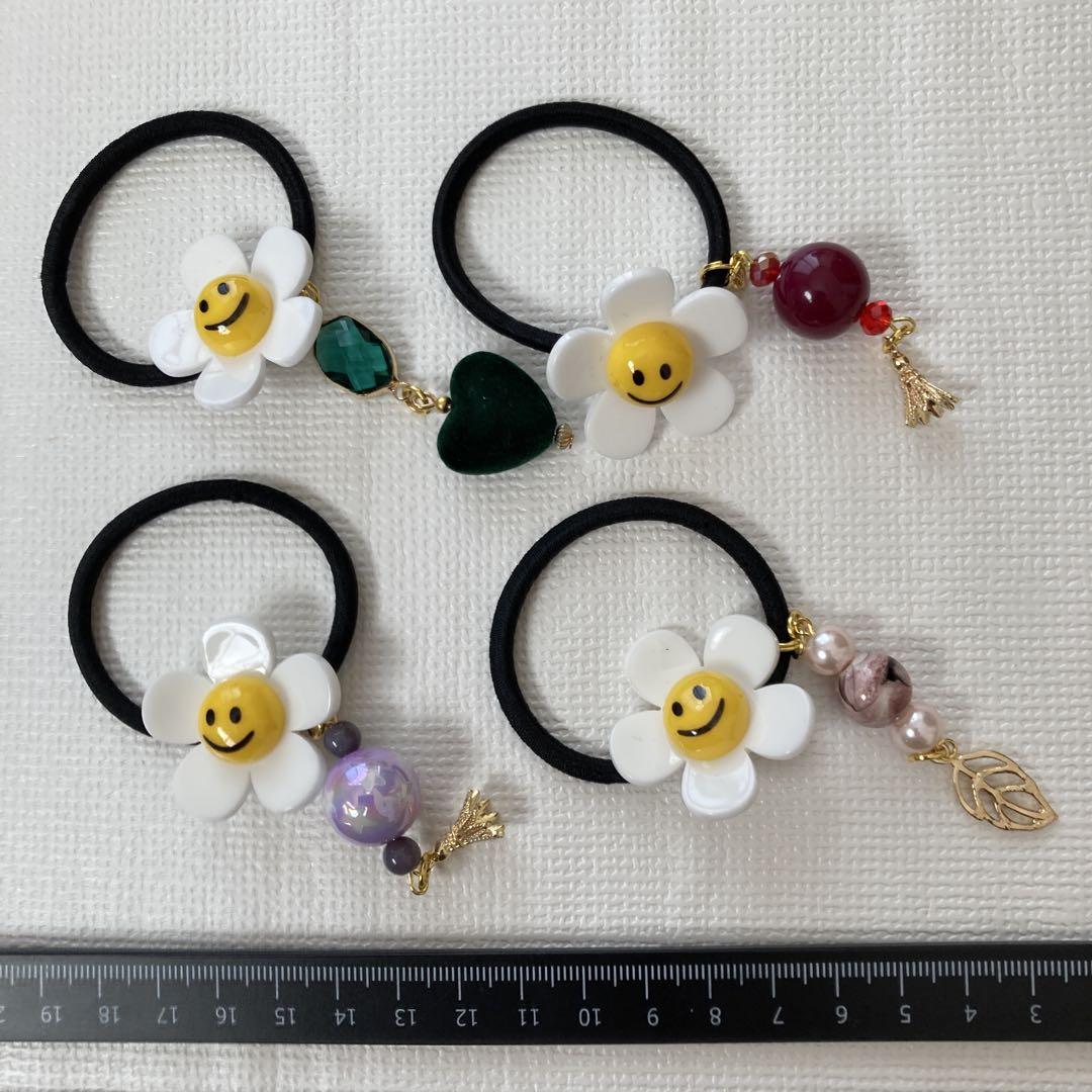 ハンドメイド　ヘアゴム