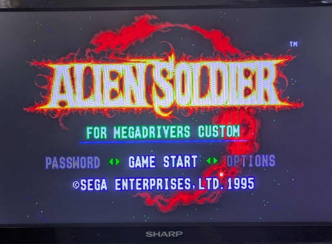 エイリアンソルジャー ALIEN SOLDIER Sega GenesisSEGA YUZUMIYA_COM