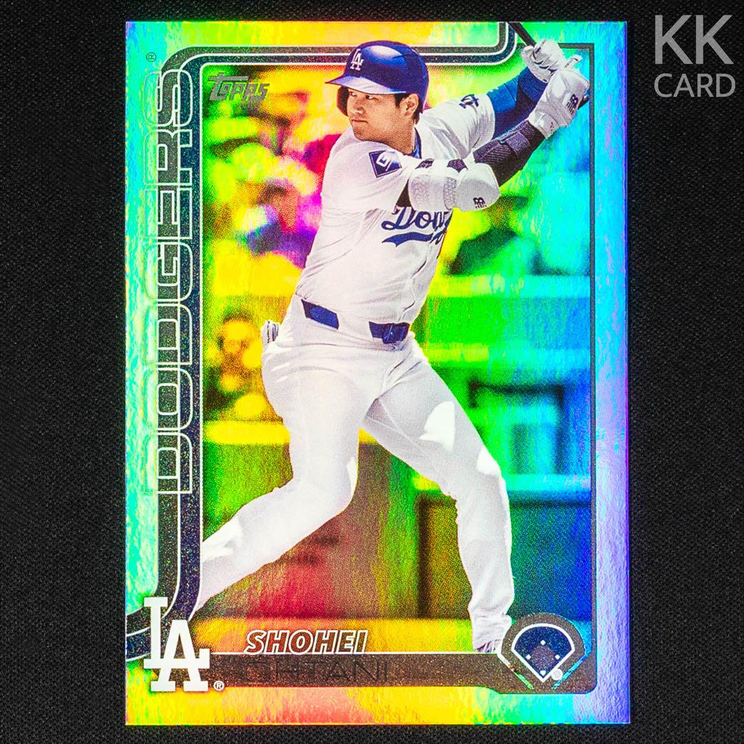 2025 Topps Series1 大谷翔平 レインボーフォイルパラレルカード