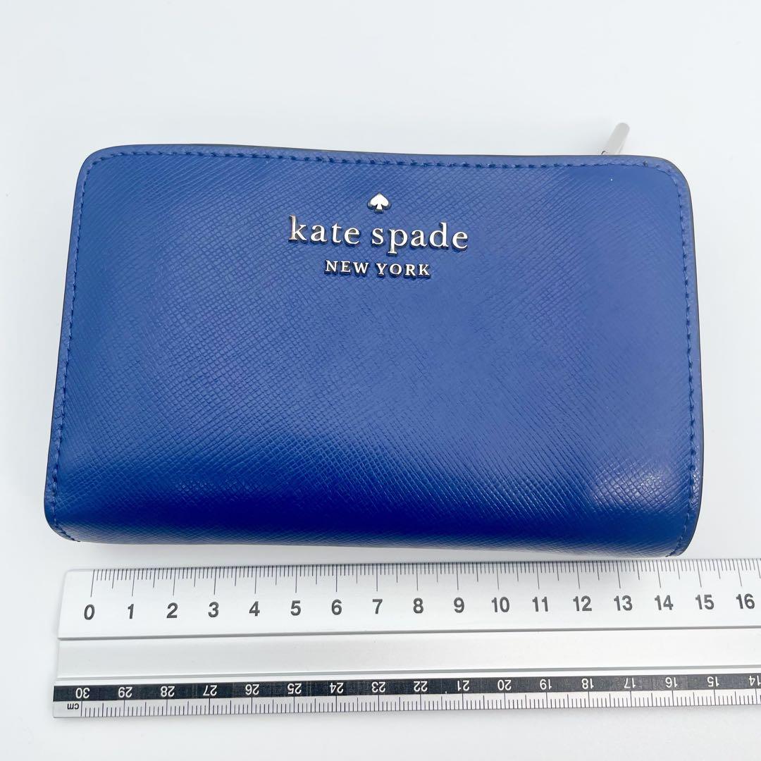 kate spade 二つ折り財布 ライトブルー kate spade NEW YORK ケイトスペード フィービー 二つ折り財布