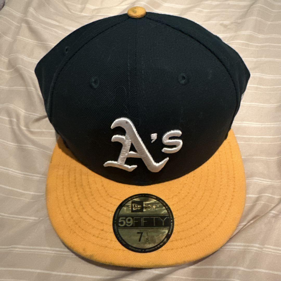 NEW ERA 59FIFTY A'sキャップ 7 1/8 New Era 59FIFTY As キャップ 7 1/8