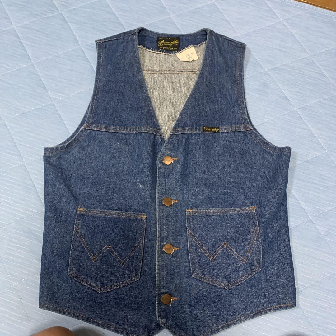 Wrangler No-Fault Denim ベスト Mサイズ