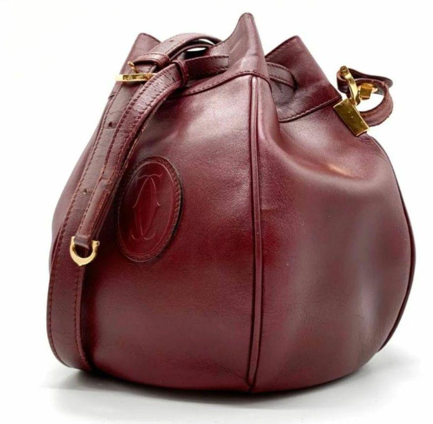 Cartier カルティエ巾着ショルダーバッグ ショルダーバッグ