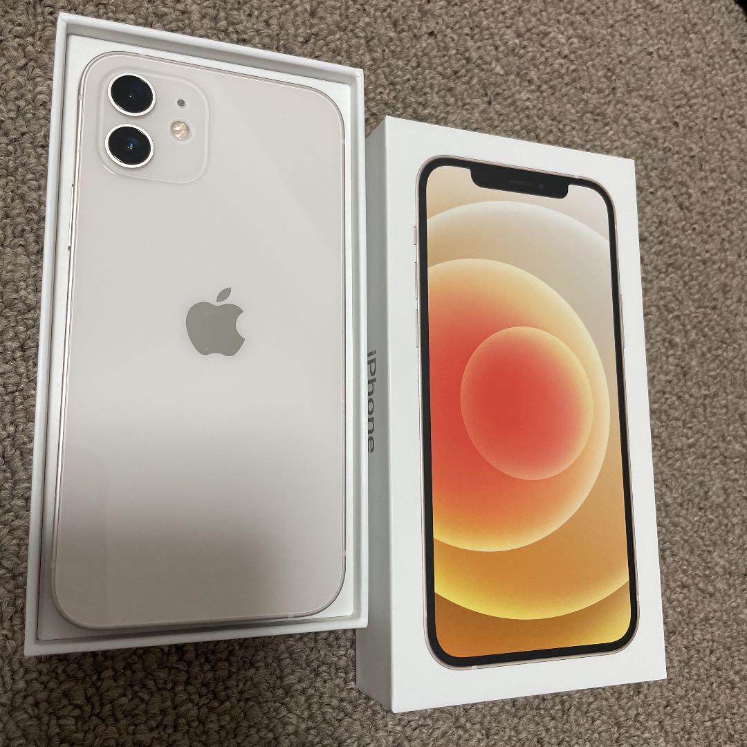 iPhone12 64G ホワイト バッテリー100％ cmd-couplings.com
