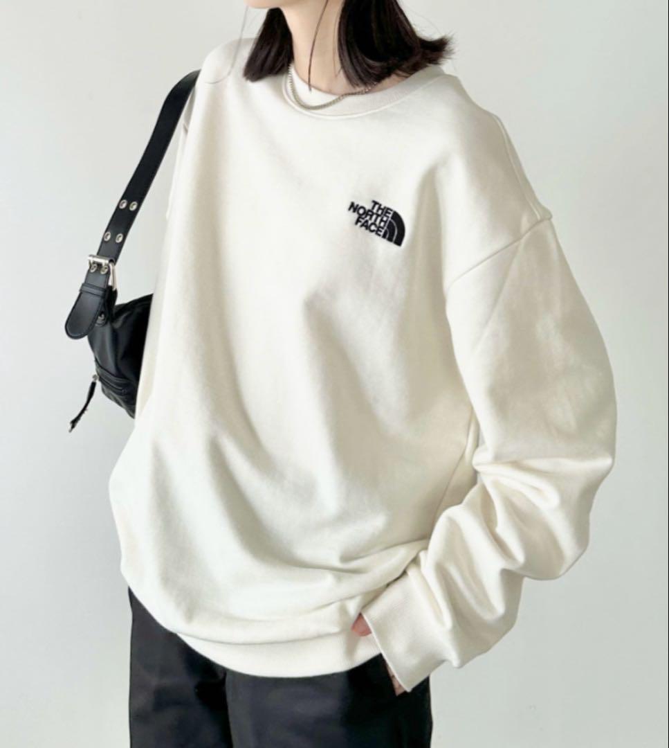 国内未発売 THE NORTH FACE(ザ・ノースフェイスロゴスウェット