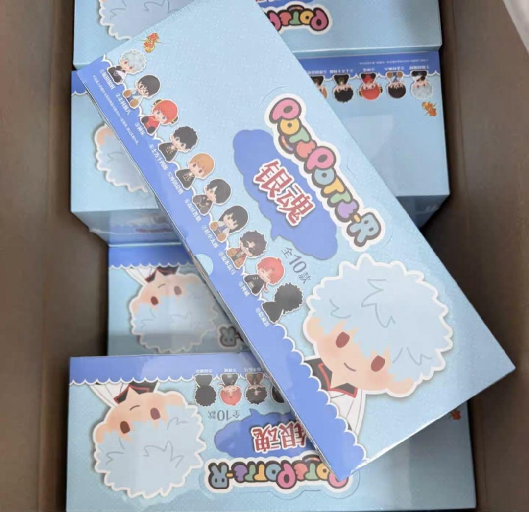 銀魂 Potepotte-R 中国限定 ミニフィギュア　寝るごっこ セット