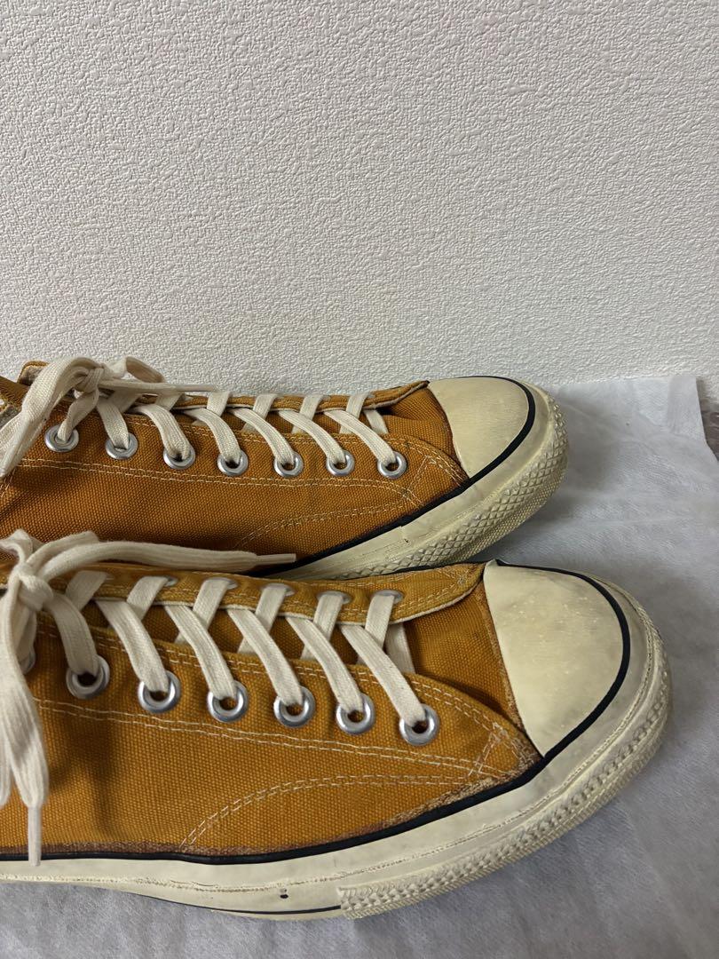 70s コンバース チャックテイラー 一つ星 マスタード カラシ　us12