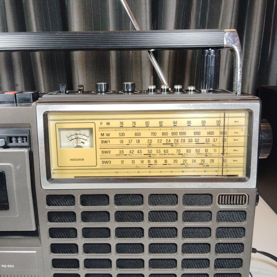 National RQ-554 5バンドラジカセ【ジャンク品】