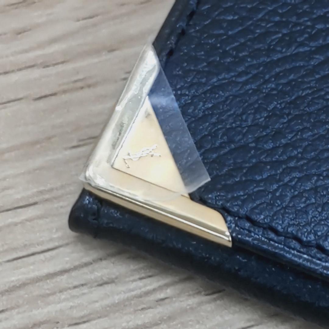 AN078 イブ・サンローラン　長財布　黒　美品