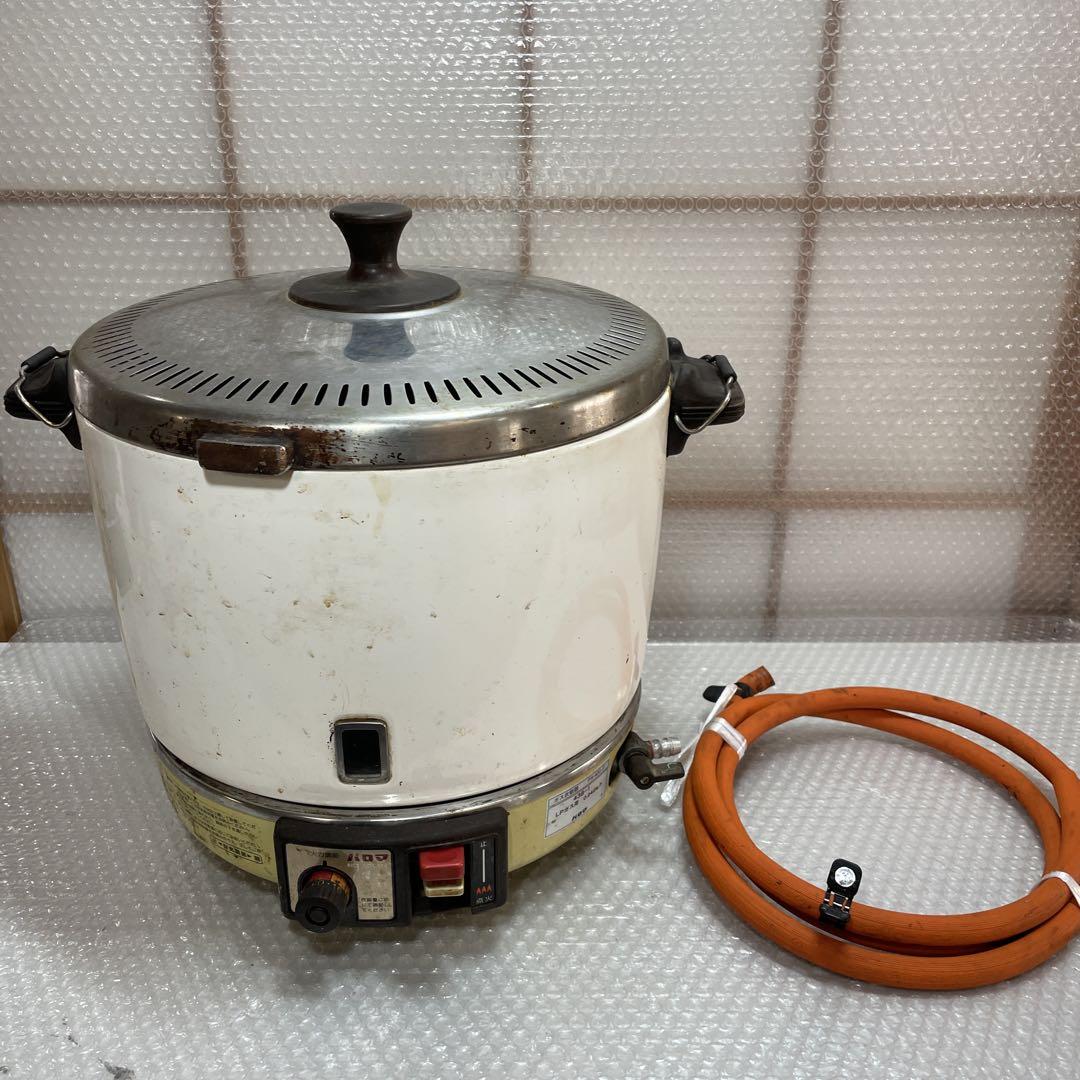 ガス炊飯器　パロマ　Paloma　PR-400・F　LPガス用　438-1 パロマ ガス炊飯器 22合炊き コンロ付 LPガス用 PR-400F - メルカリ