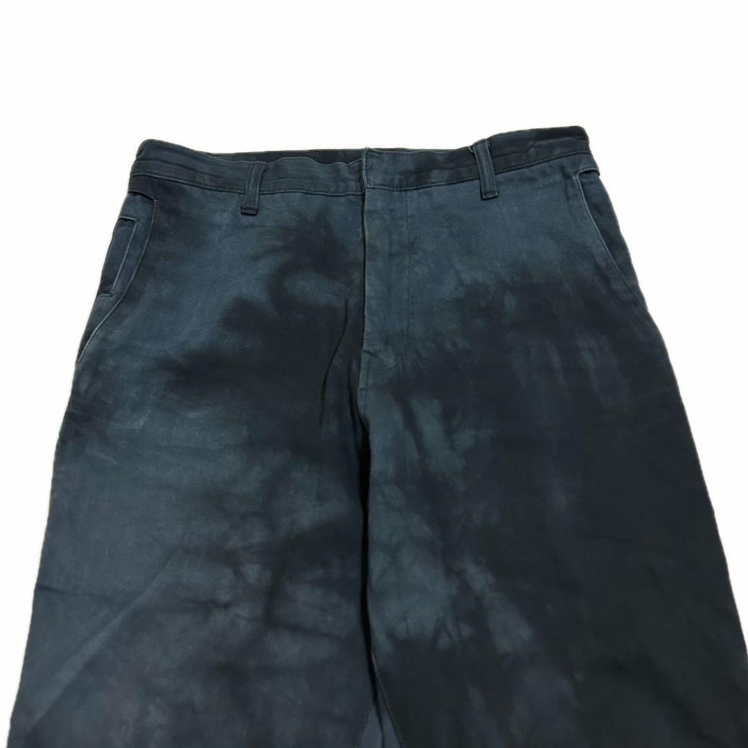 10AW Yohji HOMME 4.1 THE MEN 製品染タイダイデニム