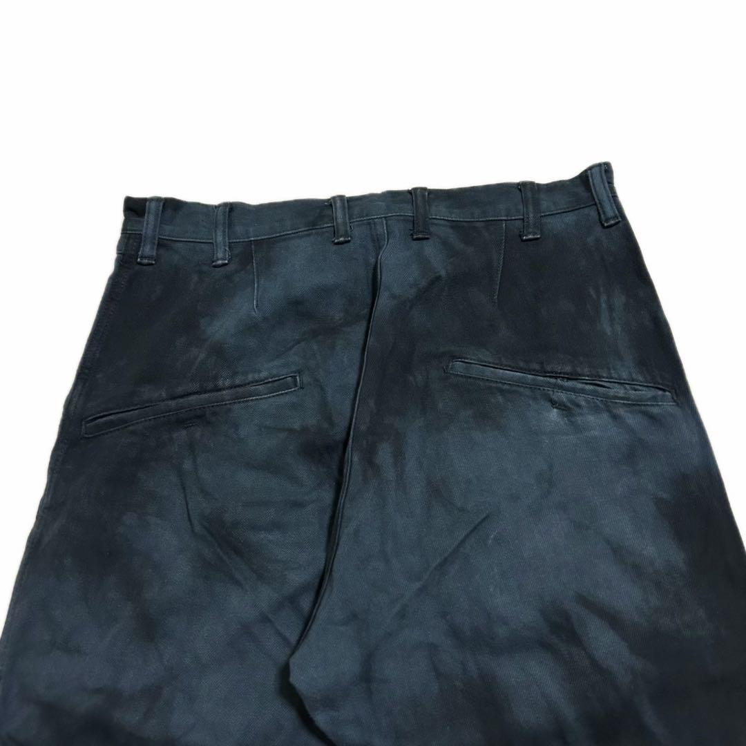 10AW Yohji HOMME 4.1 THE MEN 製品染タイダイデニム