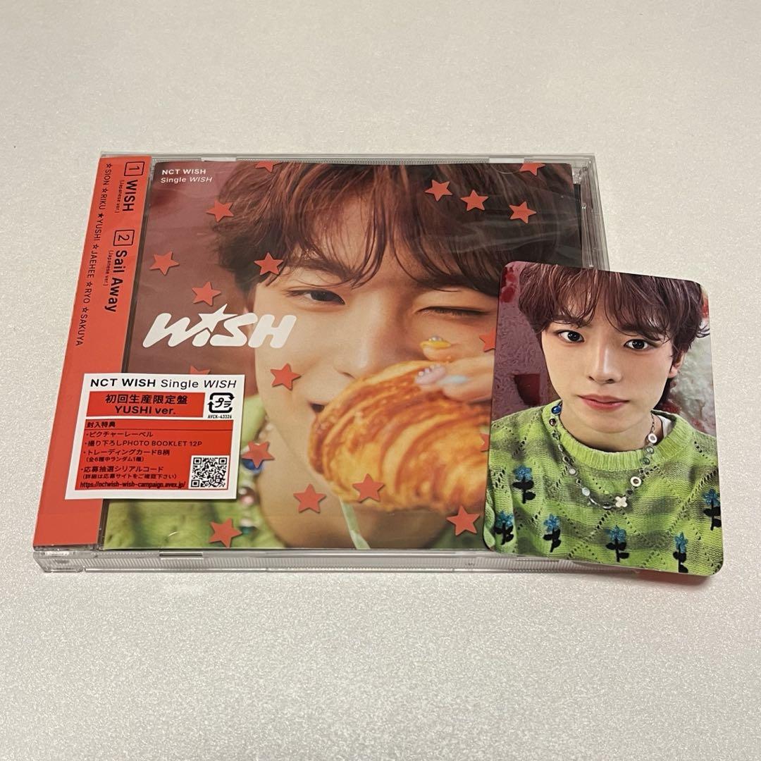 NCT WISH WISH 初回生産限定盤 CD トレカセット NCT WISH WISH 初回生産限定盤 CD トレカセット