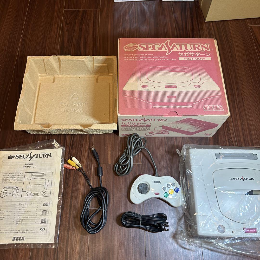 美品 セガサターン HST-0014 ソフト6本箱説付き Amazon | セガ サターン 本体 ミストグレ | 本体・周辺機器