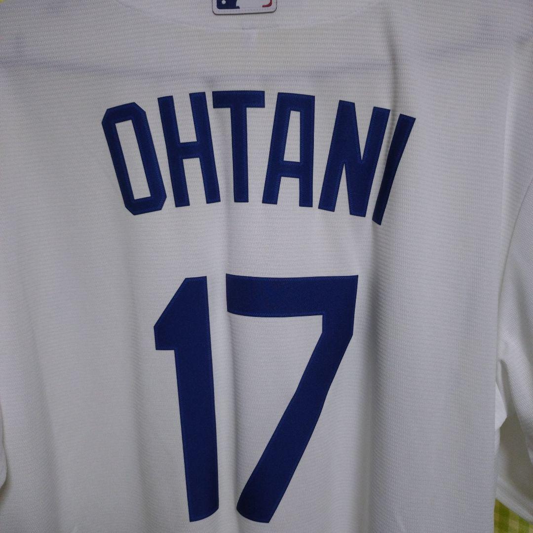 大谷翔平、ドジャースレプリカユニフォームです。
