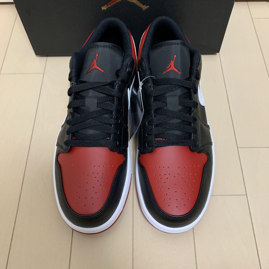 air jordan 1 low black gym red ブレッド ロー