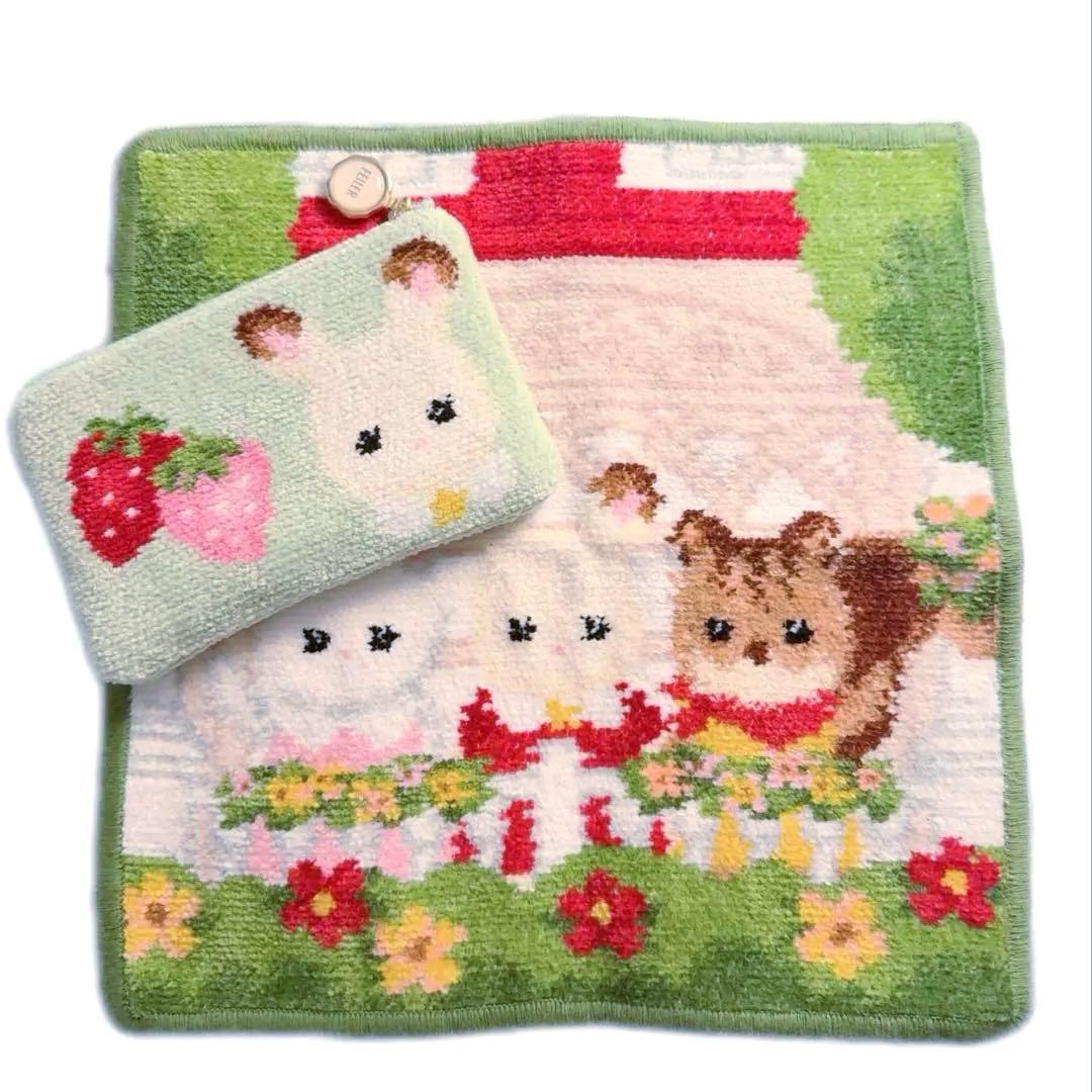 シルバニア×フェイラー ハンカチとミニポーチ