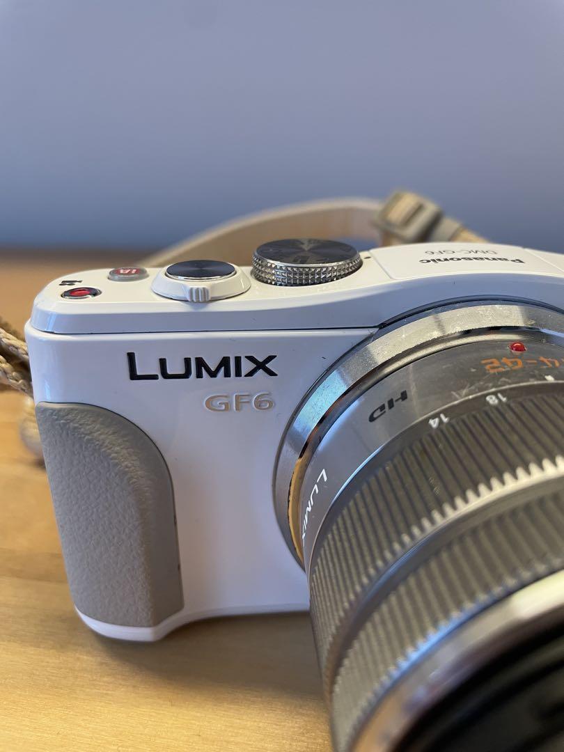 Panasonic LUMIX GF6 ホワイト 本体 バッテリー付き