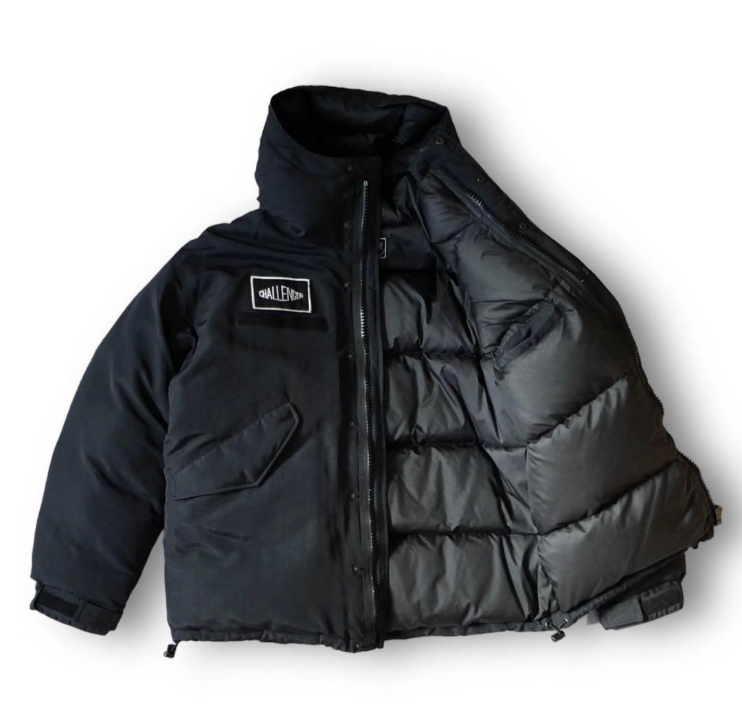 最終年内限定　CHALLENGER　MODS DOWN JACKET / 黒 M