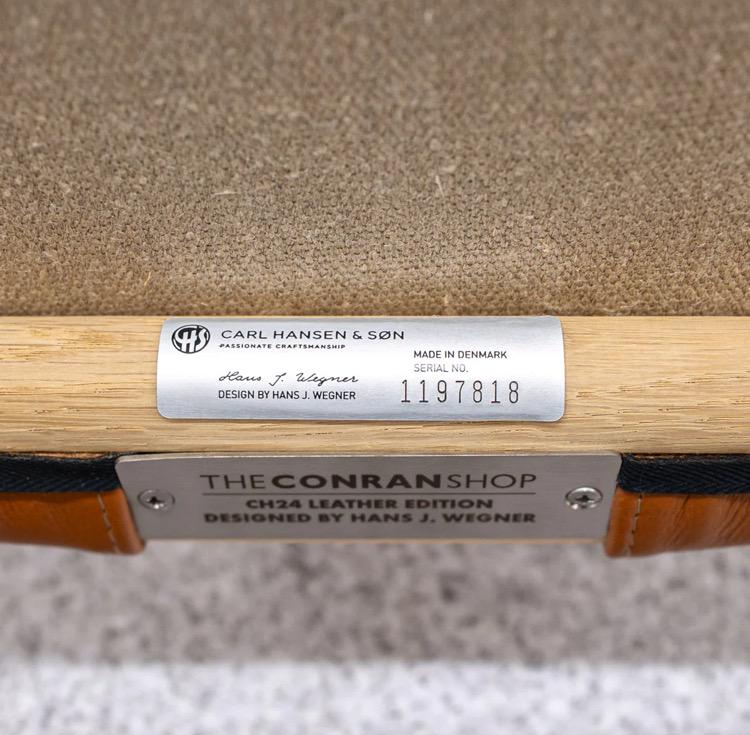 カールハンセンサン CARL HANSEN&SON CH24 レザー 廃盤