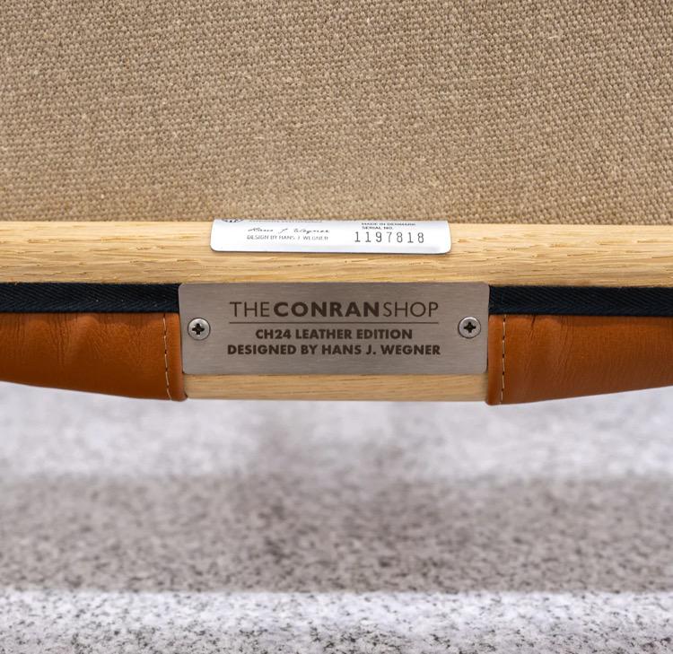 カールハンセンサン CARL HANSEN&SON CH24 レザー 廃盤