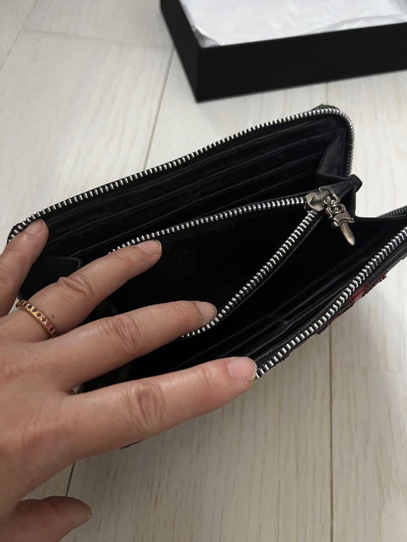 クロムハーツ CHROME HEARTS セメタリ―クロス  長財布
