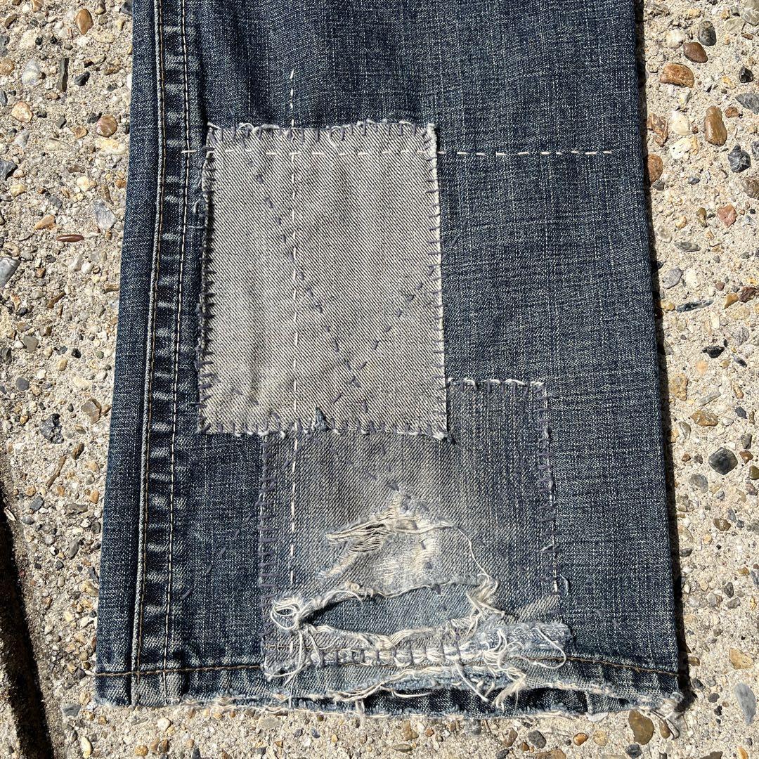Levi’s 襤褸　刺子　刺し子　リーバイスデニムパンツ　vintage 加工